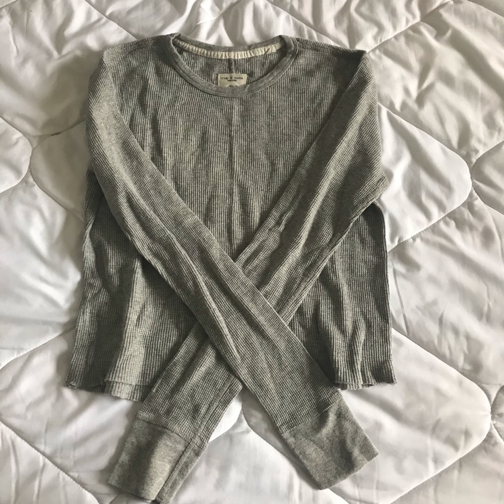 Rag and bone cropped thermal